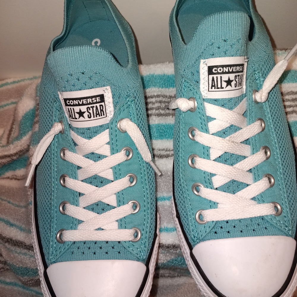 Converse Kids' Teal Sneakers